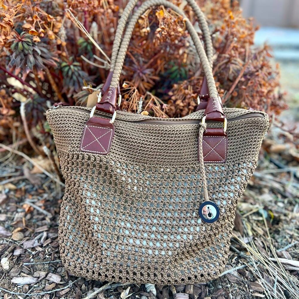 The Sak Woven Shoulder Bag